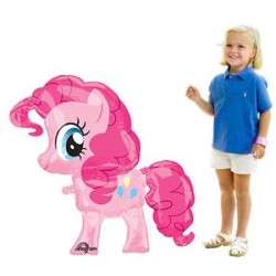 BALLON AIRWALKER LITTLE PONY PONEY ROSE 66 X 73 CM