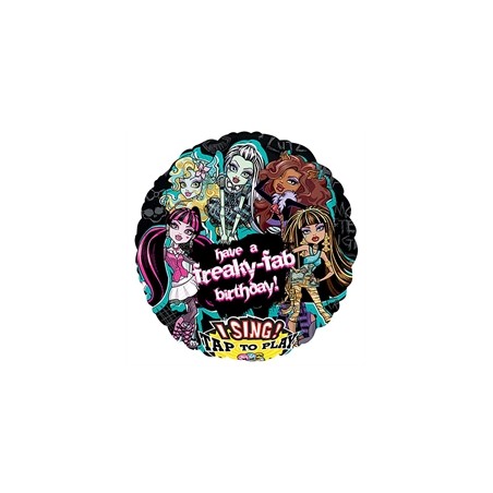 BALLON MUSICAL MONSTER HIGH 71 CM