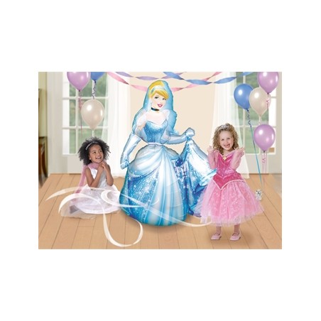 BALLON METALLIQUE AIRWALKER CENDRILLON 76 X 121 CM