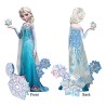 BALLON AIRWALKER REINE DES NEIGES ELSA FROZEN 88 X 144 CM