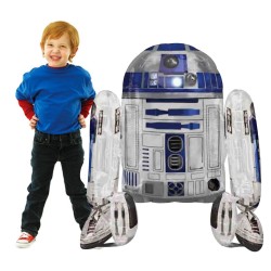 BALLON AIRWALKER R2D2 STAR WARS 86 X 96 CM