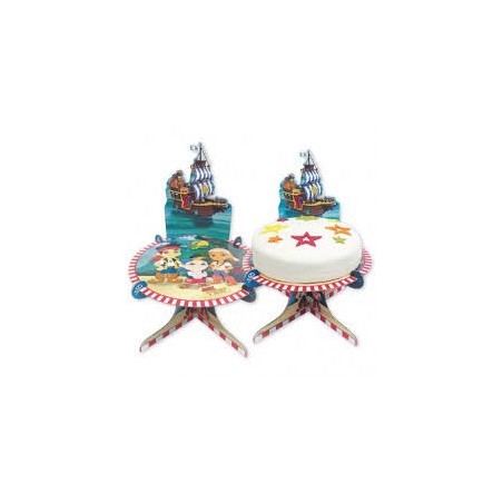 CAKE STAND JAKE ET LES PIRATES 24 CM 