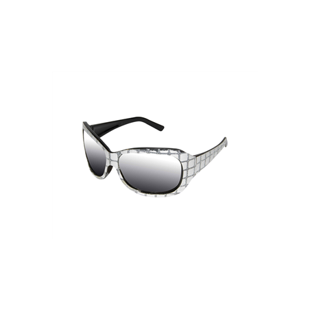 LUNETTES DISCO SEQUINS ARGENT
