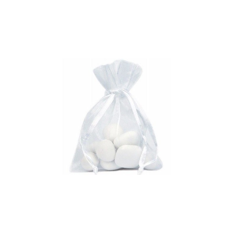 SACHET ORGANDI GM PAR 6 BLANC 