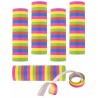 5 ROULEAUX SERPENTINS 4 M MULTICOLORES