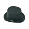 CHAPEAU HDF SATIN NOIR 59 CM REGLABLE