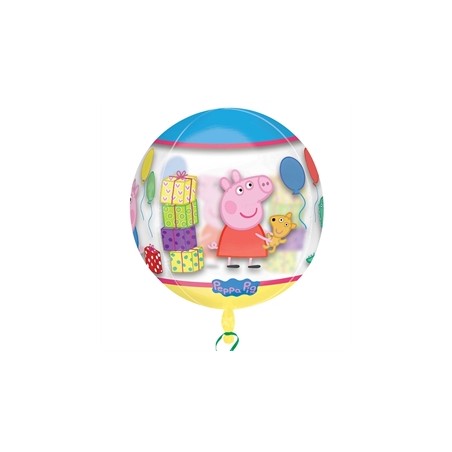 BALLON ORBZ PEPPA PIG 38 CM X 40 CM