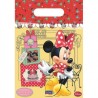 SACHETS CADEAUX PAR 6 MINNIE SWEET ROUGE