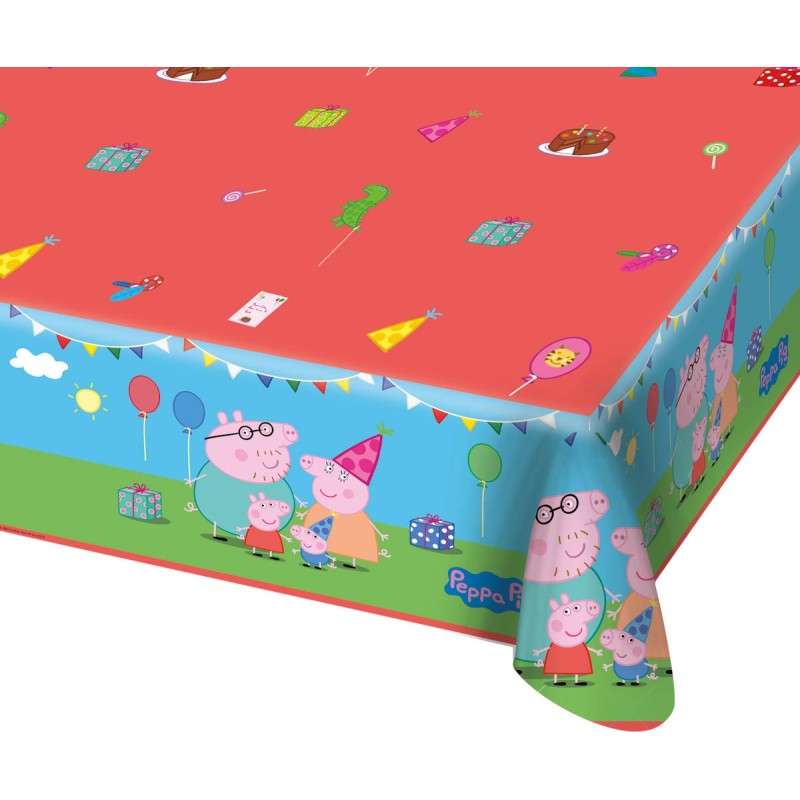 NAPPE PLASTIFIEE PEPPA PIG 130 X 180CM 