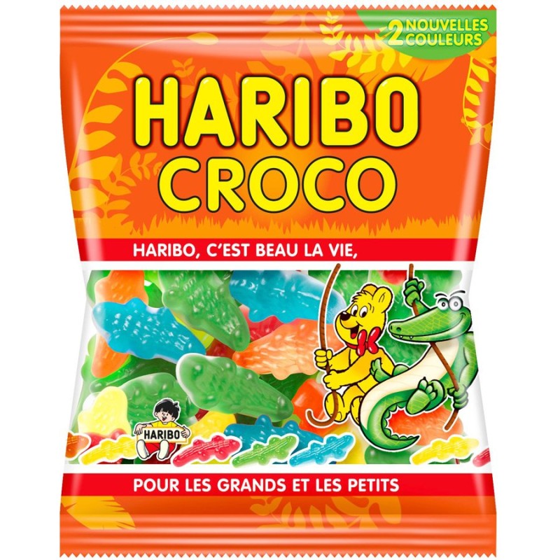 SACHET BONBONS HARIBO CROCO 40 G