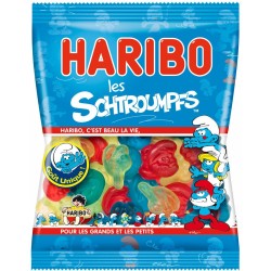 SACHET BONBONS HARIBO SCHTROUMPFS 40 G