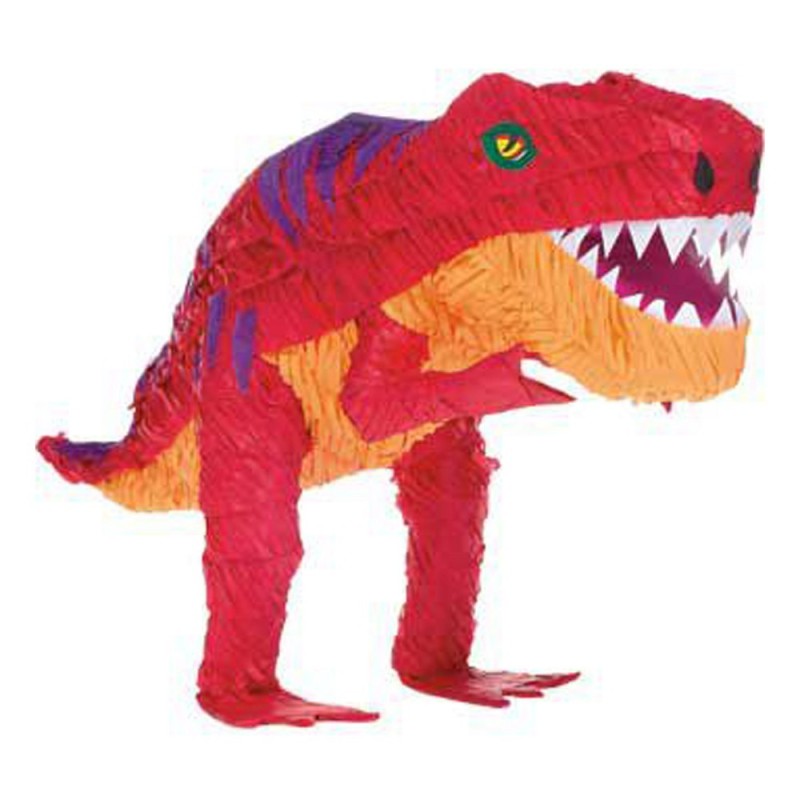 PINATA DINOSAURE T REX 3D ORANGE A TAPER PINATA DINOSAURE T REX 3D ORANGE A TAPER