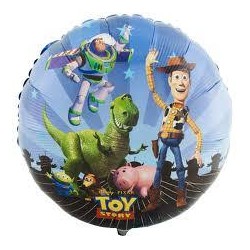 BALLON METALLIQUE ROND DISNEY TOY STORY ET AMIS 45 CM