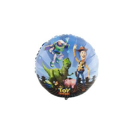 BALLON METALLIQUE ROND DISNEY TOY STORY ET AMIS 45 CM