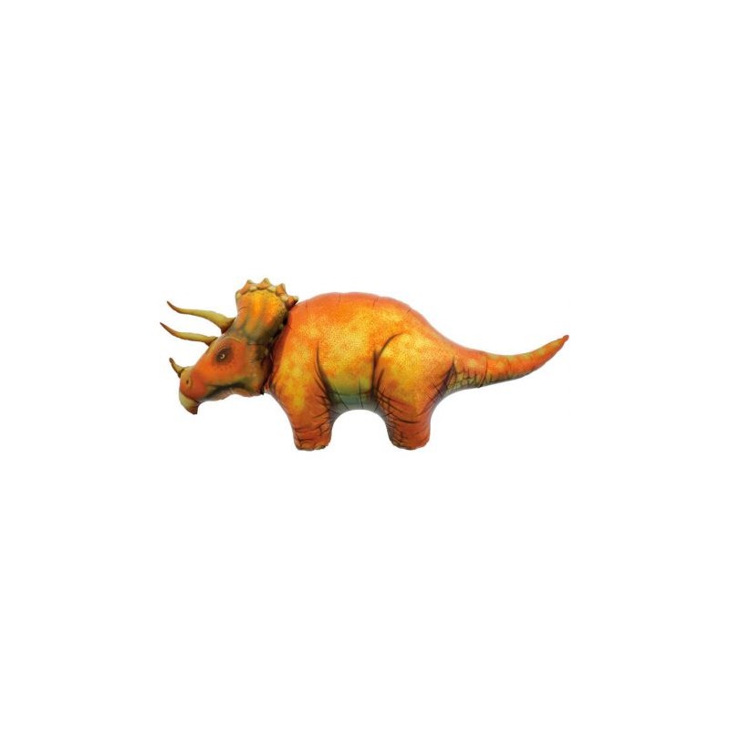 BALLON METALLIQUE DINOSAURE TRICERATOPS 127 CM