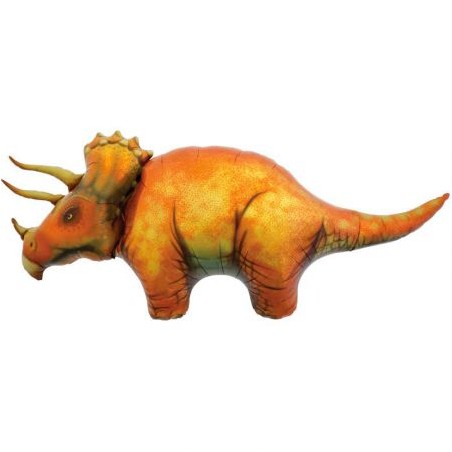 BALLON METALLIQUE DINOSAURE TRICERATOPS 127 CM