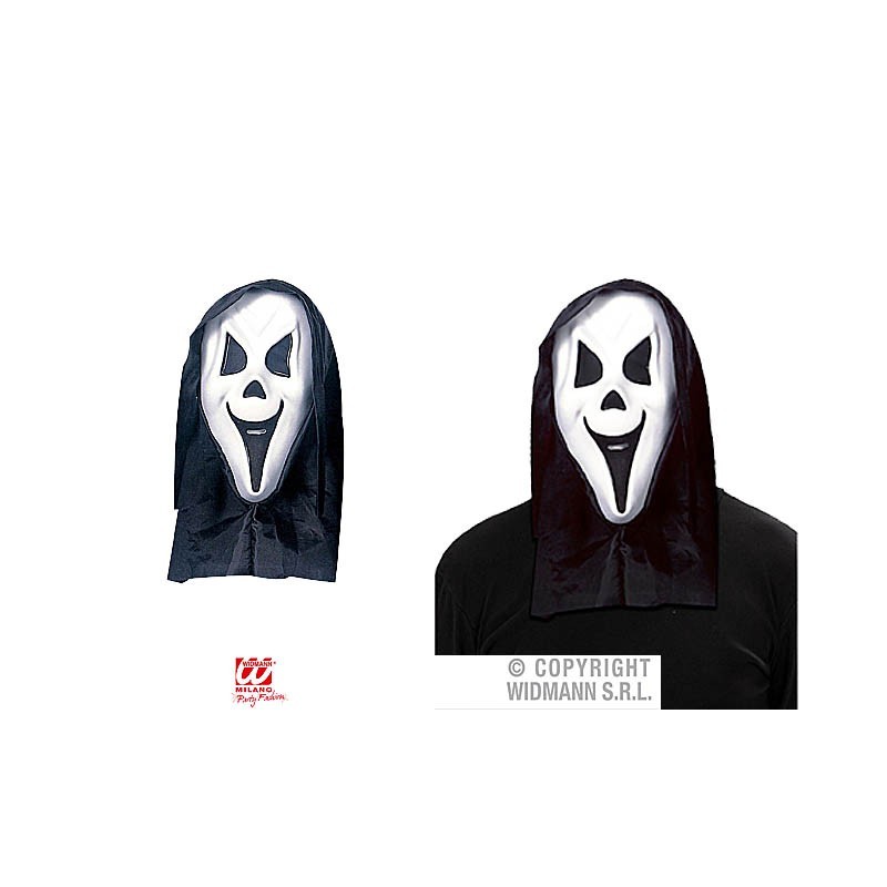 MASQUE FANTOME HUMOUR  AVEC CAGOULE