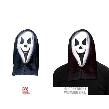 MASQUE FANTOME HUMOUR  AVEC CAGOULE