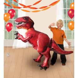 BALLON AIRWALKER DINOSAURE  TYRANOSAURE 172 X 154 CM