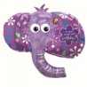 BALLON TETE D'ELEPHANT VIOLET 107 CM