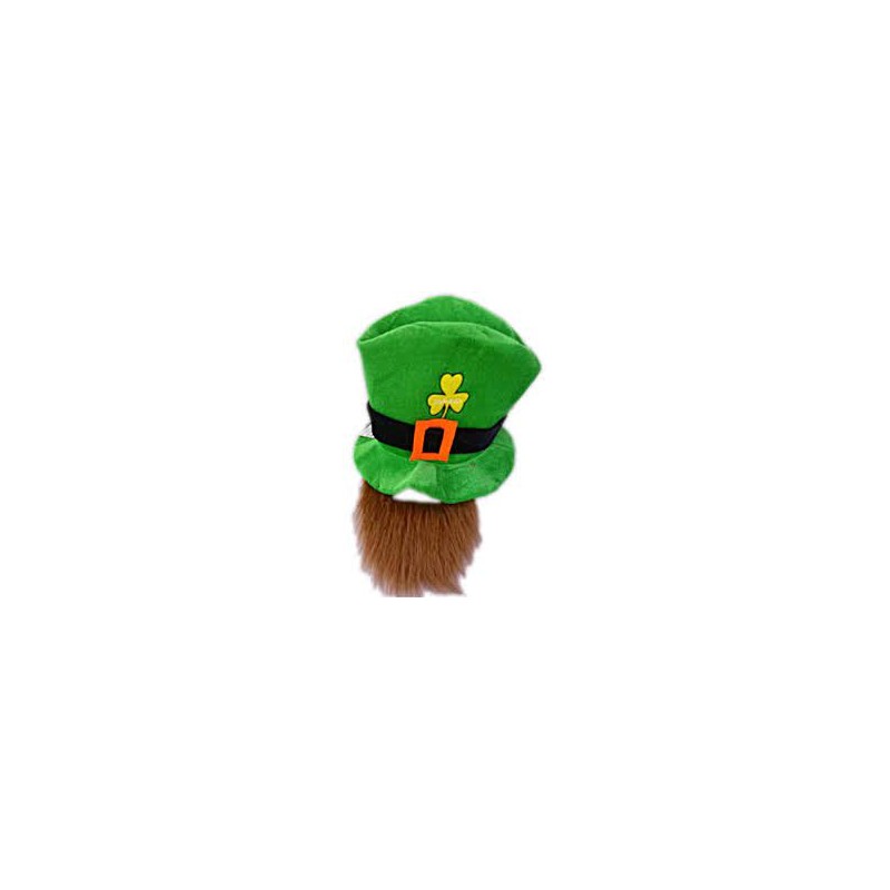 HAUT DE FORME MOUSSE ST PATRICK AVEC BARBE