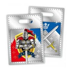 SACHET DE FETE CHEVALIER EN ARMURE PAR 8