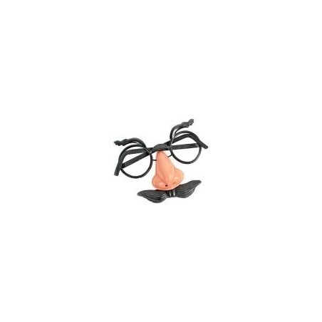 LUNETTES FAUX NEZ AVEC MOUSTACHE
