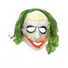 MASQUE DU JOKER CHEVEUX CHATAIN/VERT