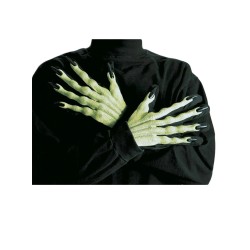 GANTS MAINS DE SORCIERE VERTES