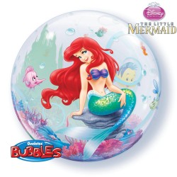 BALLON BUBBLES LA PETITE SIRENE 56 CM