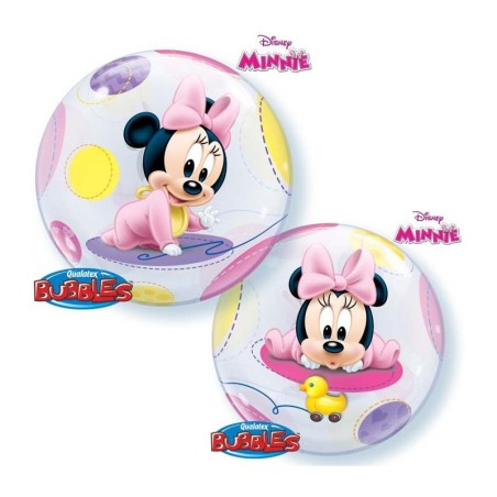 BALLON BUBBLES DISNEY MINNIE BEBE 56 CM