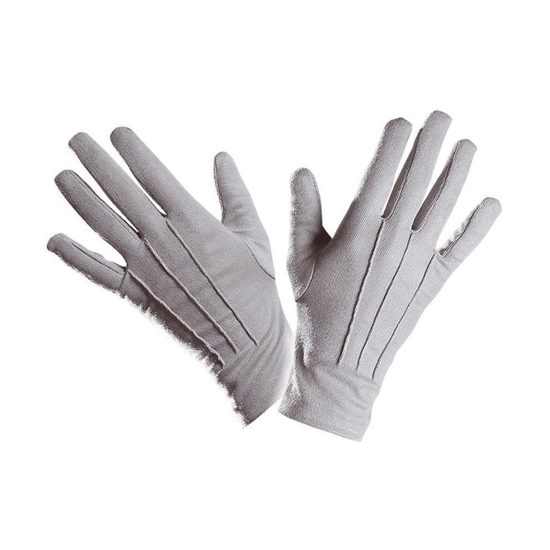 GANTS COURTS GRIS ADULTE TAILLE UNIQUE GANTS COURTS GRIS ADULTE TAILLE UNIQUE