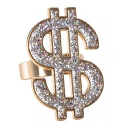 BAGUE DOLLAR OR