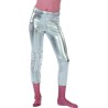 LEGGINGS ARGENT TAILLE 128 LEGGINGS ARGENT TAILLE 128