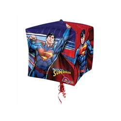 BALLON METALLIQUE CUBEZ SUPERMAN 