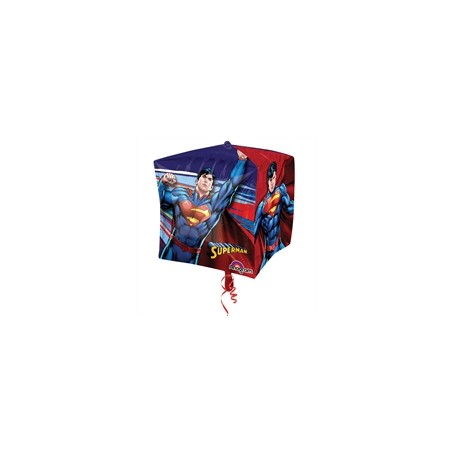 BALLON METALLIQUE CUBEZ SUPERMAN 