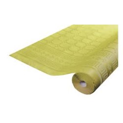 NAPPE DAMASSE VERT KIWI  1.20 M X 6 M