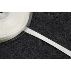 RUBAN SATIN BLANC 25 METRES