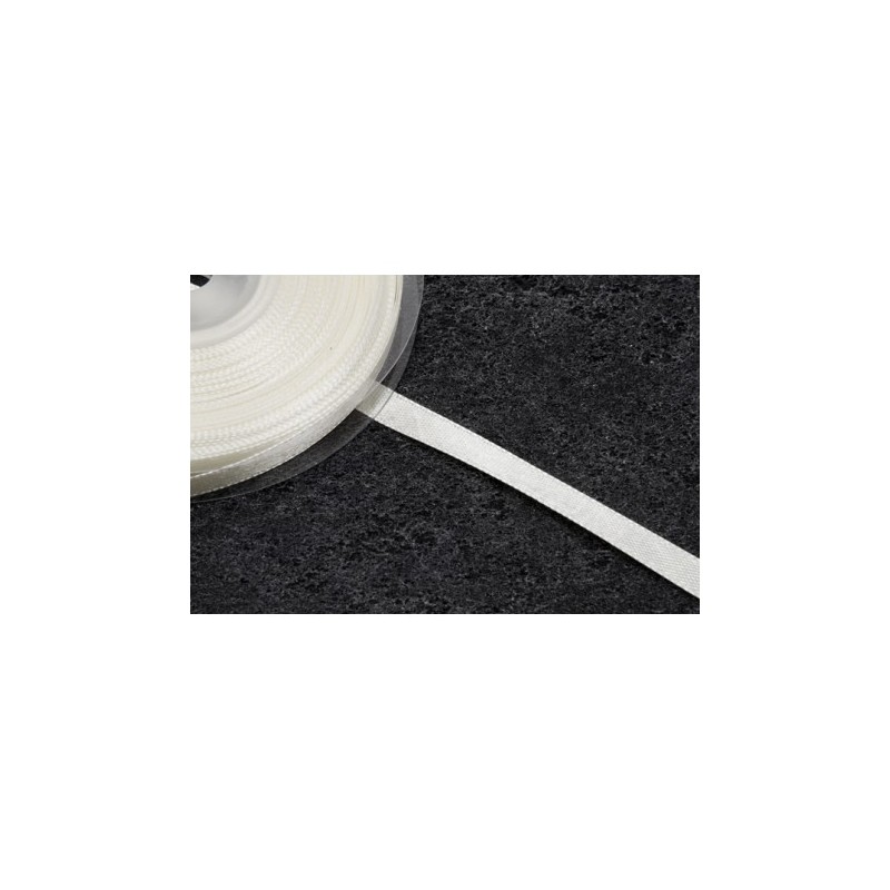 RUBAN SATIN BLANC 25 METRES