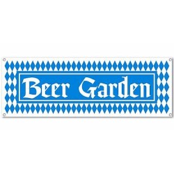 BANNER BEER GARDEN COULEUR OKTOBERFEST