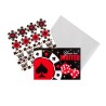 8 CARTES D'INVITATIONS CASINO 