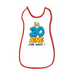 TABLIER LA 20 AINE J'ME GAVE