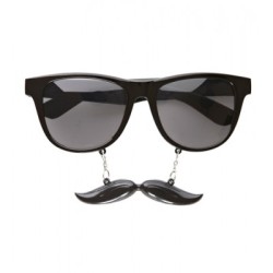 LUNETTE AVEC MOUSTACHE NOIRE