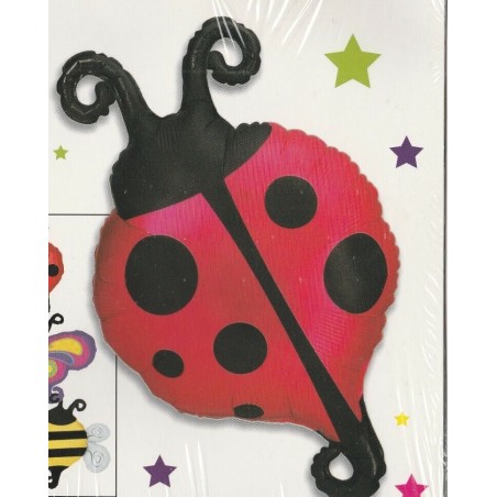 BALLON METALLIQUE COCCINNELLE 65 CM