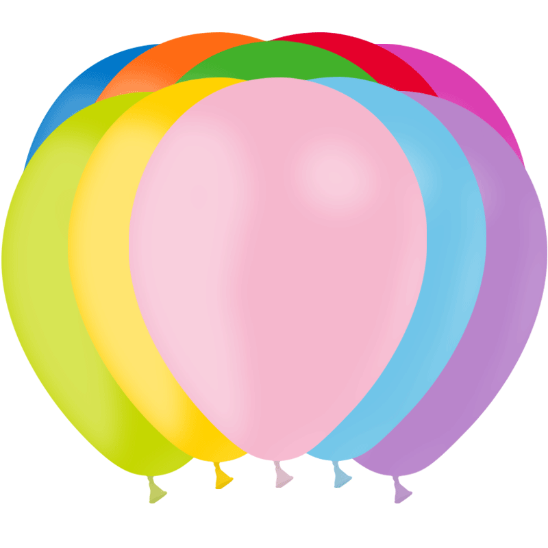 24 BALLONS  BALLOONIA COULEURS ASSORTIES 28 CM