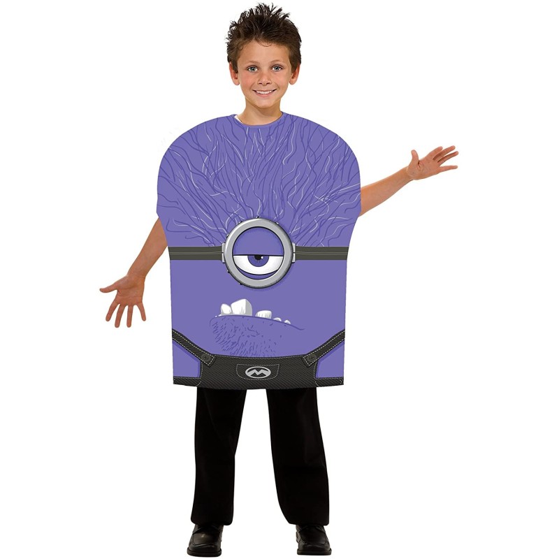 DEGUISEMENT MINIONS VIOLET TAILLE 12 ANS