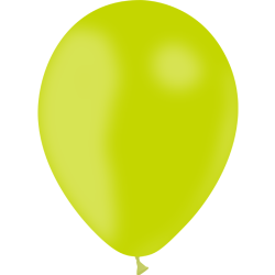 24 BALLONS BALLOONIA 28 CM VERT LIMETTE