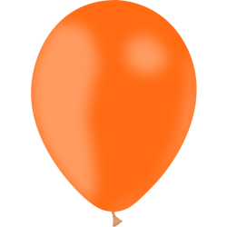 24 BALLONS BALLOONIA 28 CM ORANGE