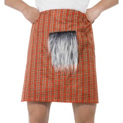 KILT ECOSSAIS AVEC FOURRURE