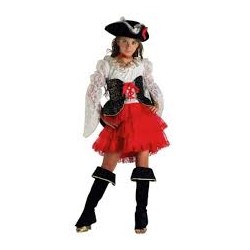 DEGUISEMENT PIRATE DES 7 MERS FILLE TAILLE 5/7 ANS